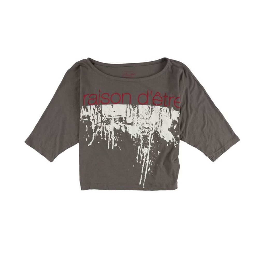 Heritage 1981 Womens Raison D'etre Crop Top Blouse, NWT